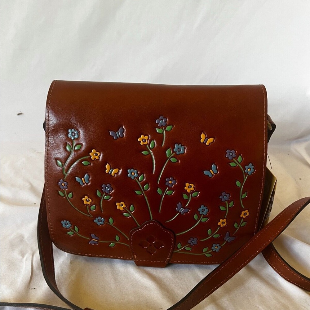 Patricia Nash brown Crossbody new with tags